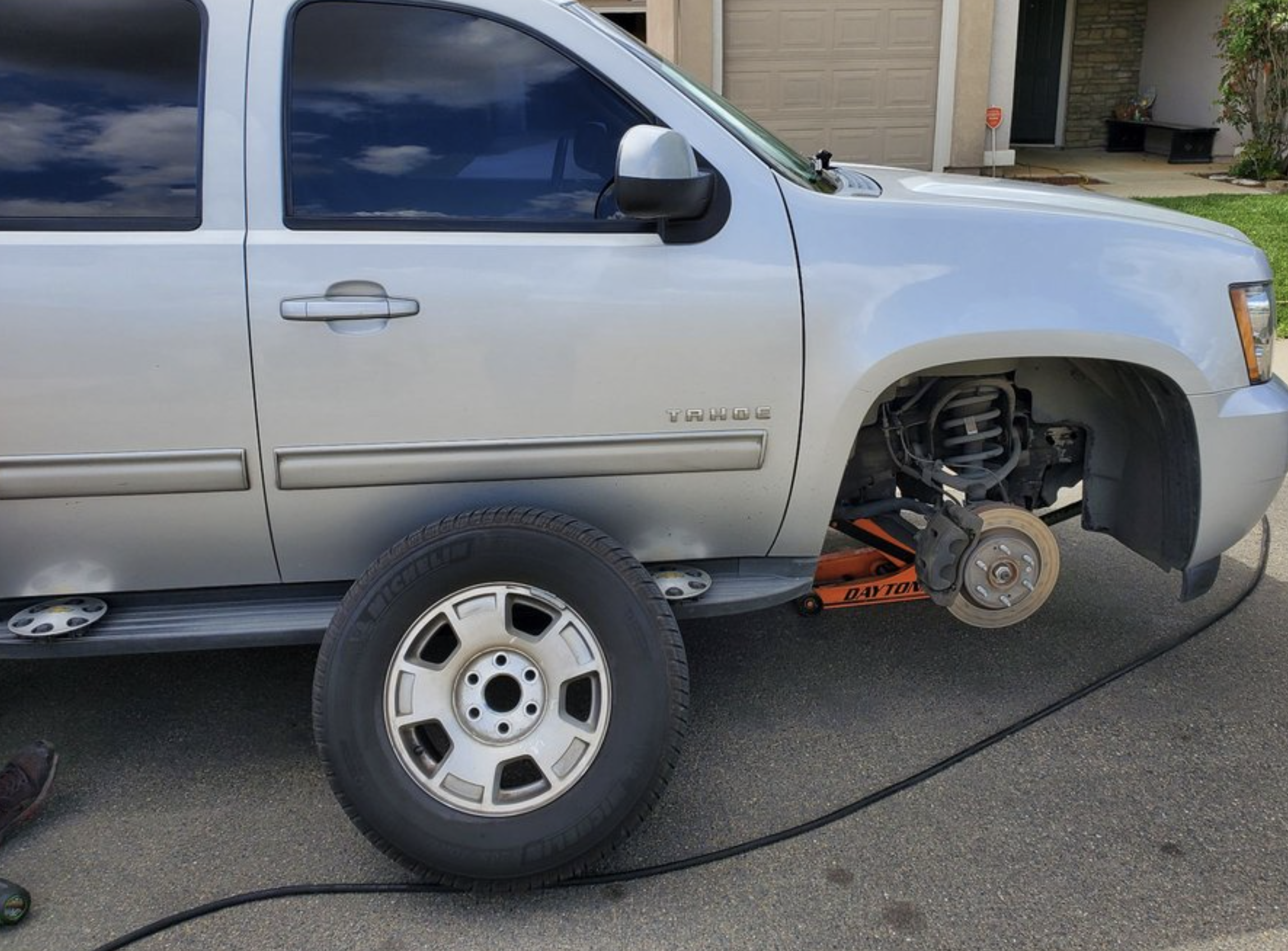 this image shows tires in Folsom, CA